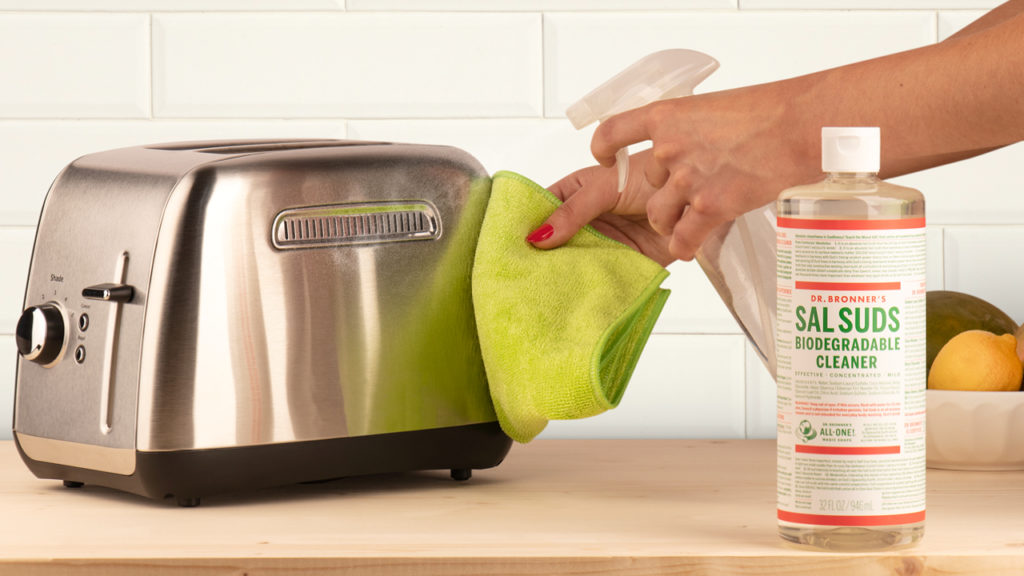 Cleaning Stainless Steel With Dr. Bronner’s